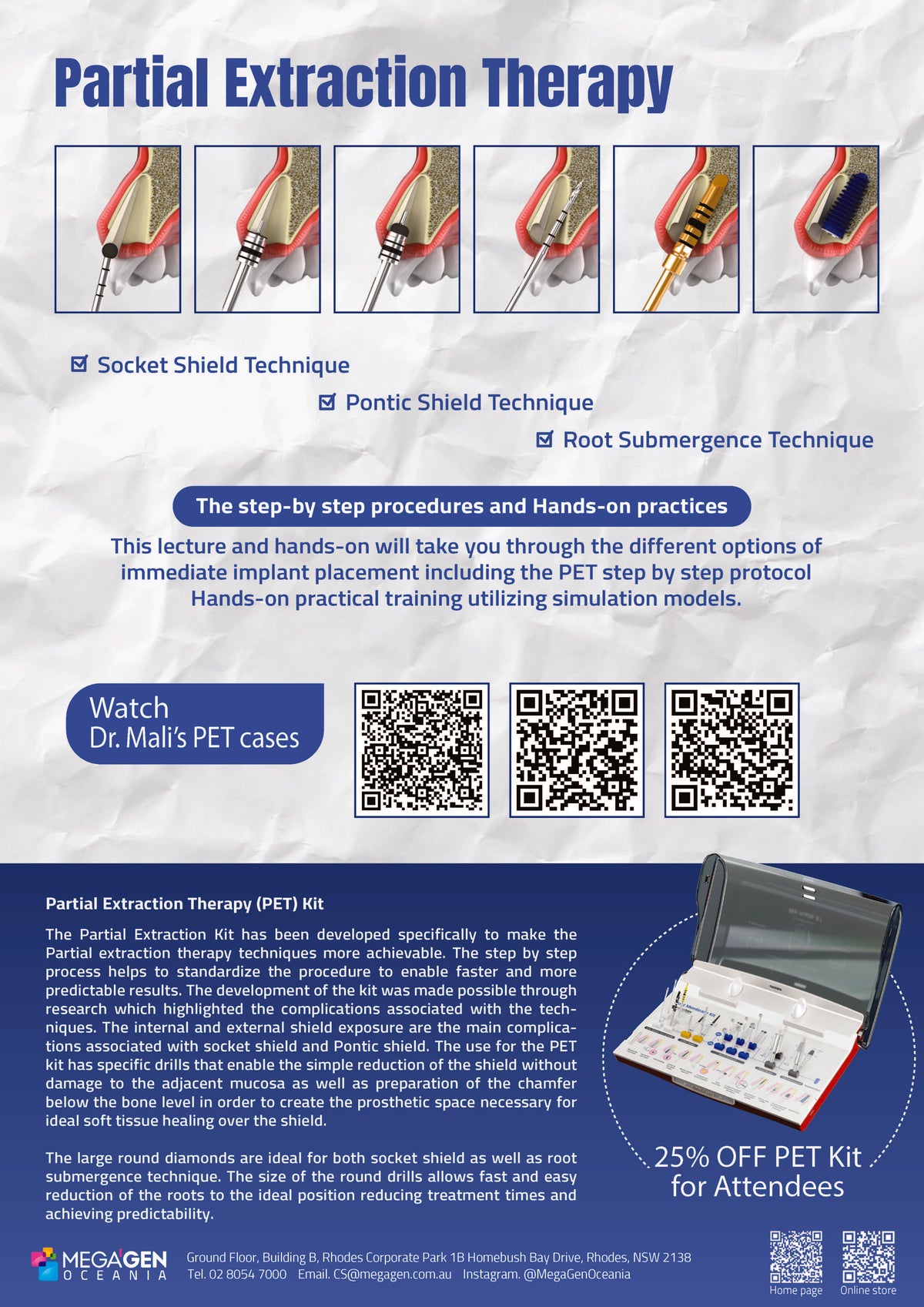 Partial Extraction Therapy (PET) Course