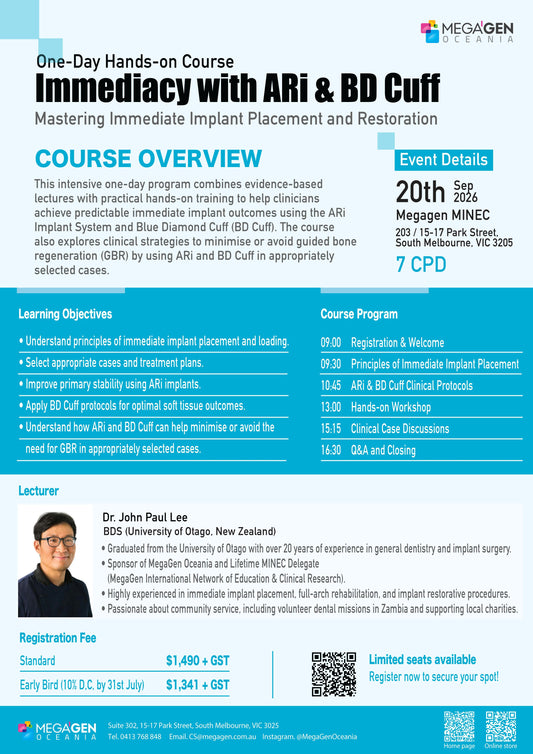 One-day Immediacy Hands-on Course