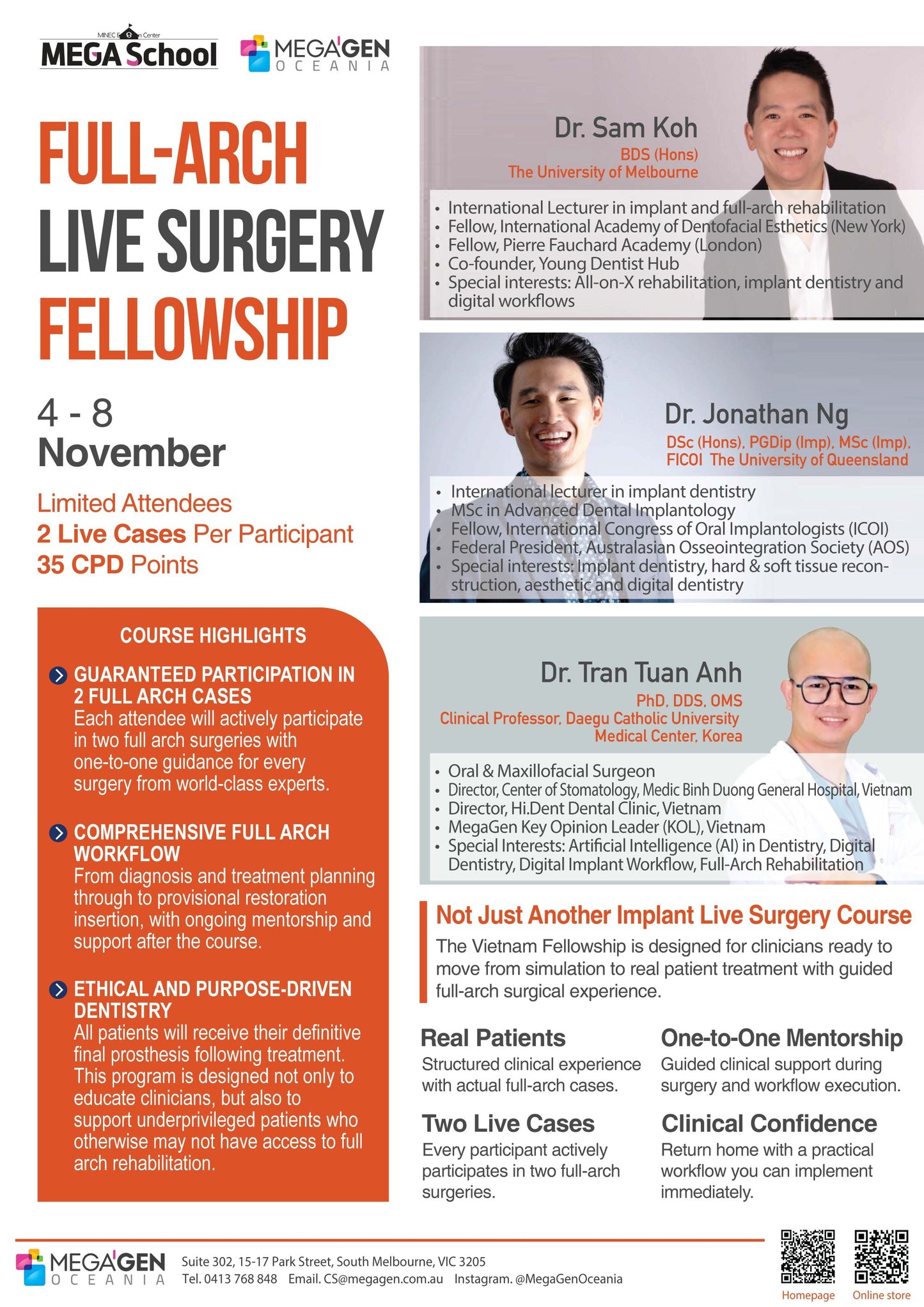 FULL-ARCH LIVE SURGERY FELLOWSHIP
